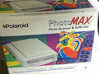 POLAROID PHOTO MAX PHOTO SCANNER & SOFTWARE COMPLETE KIT - Image 1 of 4