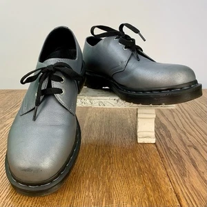 Dr. Martens Shoes Unisex Oxford Tie Retro Iced Metallic M 8. W 10 EUC - Picture 1 of 8