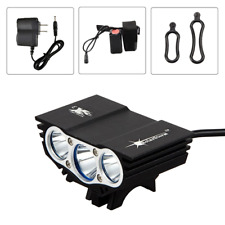 Black X3 X2 SolarStorm 3X T6 Bike Light LED Front Head Bicycle Lamp 6400mAh Unit