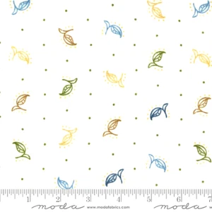 MODA FLANNELS#6843 15F "FALL FANTASY" "BIRCH" BTY - Picture 1 of 1