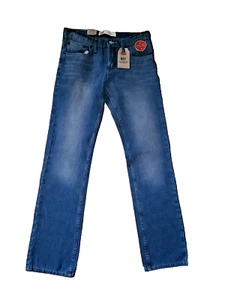 NWT Levi's Boys' 511 Slim Vertical Stretch Jeans Size 16 (28x28) - Picture 1 of 3