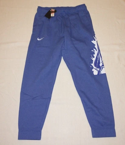 SICK Nike Duke Blue Devils Standard Fit Joggers Fleece Sweat Pants Mens 2XL XXL Cover