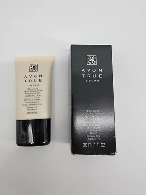 Avon Cream Beige True Color Ideal Nude Liquid Foundation  NOS*** - Image 1 of 4