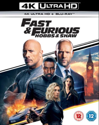 Fast & Furious Presents: Hobbs & Shaw Blu-ray (2019) Dwayne Johnson, Leitch - Image 1 of 2