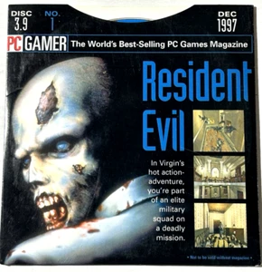 Resident Evil PC Gamer Dez 1997 CD ROM - Bild 1 von 3