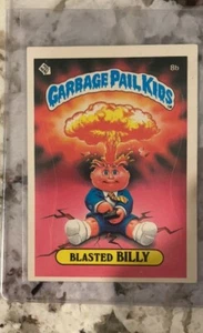 Garbage Pail Kids Serie 1 Vintage Blasted Billy Card 8b! ** ¡Mate! GPK OS1 - Imagen 1 de 8