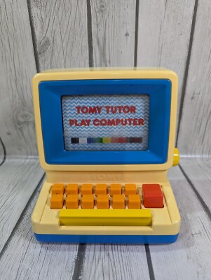 Vintage 1985 TOMY Tutor Play Computer Learnin...