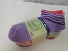 New Extremely Me No Show footies ankle athletic Socks Girls 10pr pk size 10.5-4 