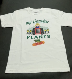 DEKALB Graines de Maïs Ferme JEUNESSE - T-shirt Grampa Plantes Tracteur d'équitation - Photo 1 sur 5