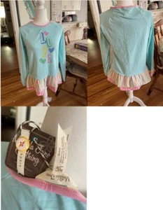 Matilda Jane Light Blue long sleeve top Size 16 (May fit women's xs) NWT New - Picture 1 of 1