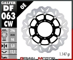 Galfer Disco de Freno Delantero WAVE FLOATING HONDA CBR 600 F4 i SPORT 2001>2010 - Imagen 1 de 1
