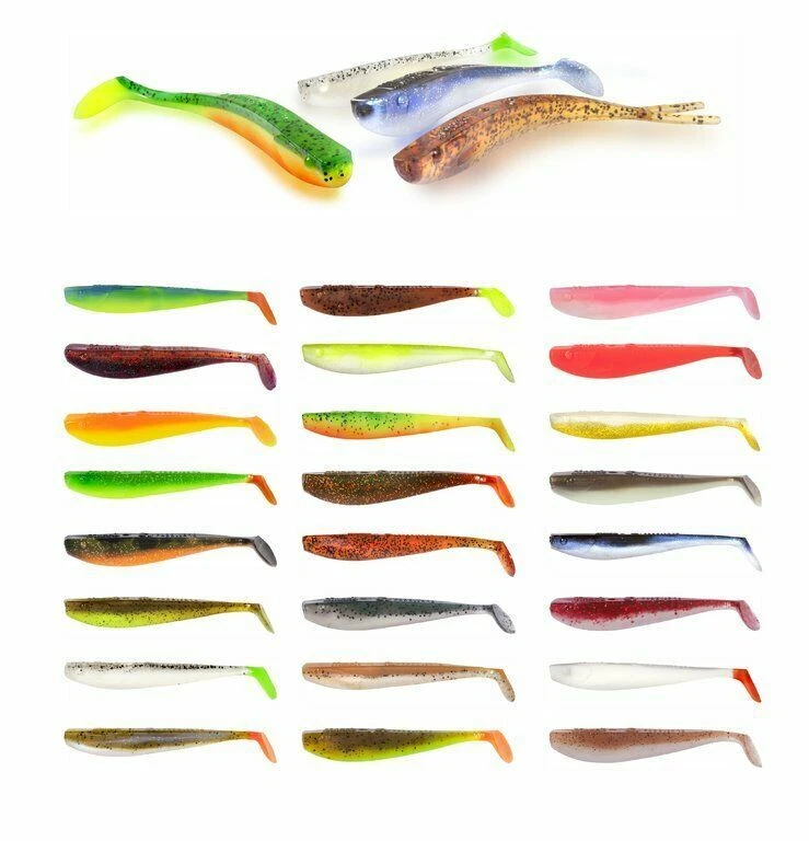 QUANTUM Q-Paddler Gummifisch  5 St. (10cm u.12cm), 3 St. (15cm), 1 St. (18cm) - Bild 1 von 2