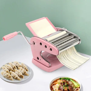 Fresh Pasta Maker Roller Machine for Spaghetti Noodle Fettuccine Stainless Steel - Picture 1 of 18