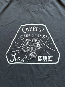 Grn Outdoor T-Shirt Men’s Size XL Beer Camp Geeks jrd by jarld Hiking - Picture 1 of 6