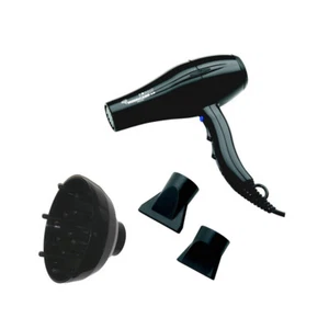 Haartrockner Hurricane 2.0 + Ionic 2200 Watt mit Diffusor schwarz Föhn Rondo - Bild 1 von 10