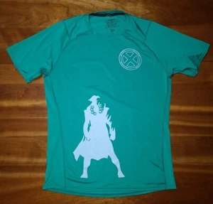 Patagonia Green Capilene 'Gambit Days of Future Past' Branded Shirt Size Medium - Picture 1 of 8