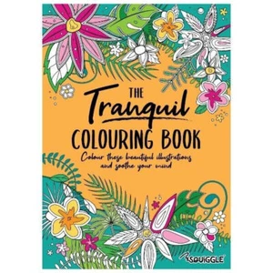 Single Book A4 Tranquil Advanced Colouring Book - Picture 1 of 7