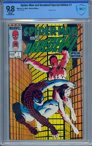 Spider-Man and Daredevil edición especial #1 CBCS 9,8 PÁGINAS BLANCAS NO CGC - Imagen 1 de 2
