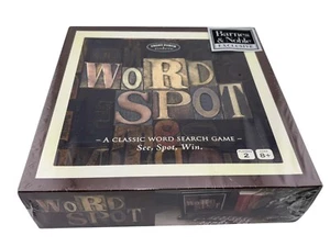 WordSpot: A Classic Word Search/Find/Spot Game Barnes Noble Exclusive NEW/SEALED - Picture 1 of 4
