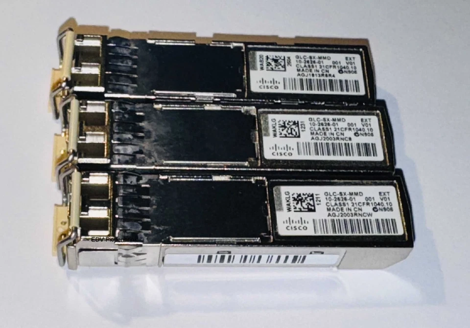 3x CISCO GLC-SX-MMD - inkl. VAT - Image 1 of 1