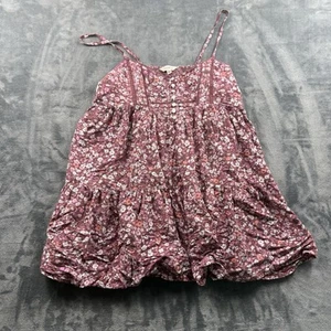 Lucky Brand Womens L Printed Pintuck Bodice Wild Ginger Multi Mini Dress Size L - Picture 1 of 6