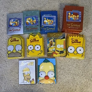 Riesige The Simpsons DVD Sammlung Lot! Jahreszeiten, Film, seltene Sammlerköpfe - Bild 1 von 7