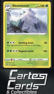 Abomasnow 2020 Pokemon SWSH02: Rebel Clash #013/192 Rare - Picture 1 of 2