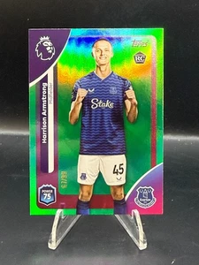 2025-26 Topps Premier League EPL - Harrison Armstrong RC /99 Everton Rookie - Picture 1 of 2
