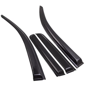 4pcs Window Visor Vents Rain Guards for Chevrolet Colorado 2015 2016 2017 2018 - Picture 1 of 11