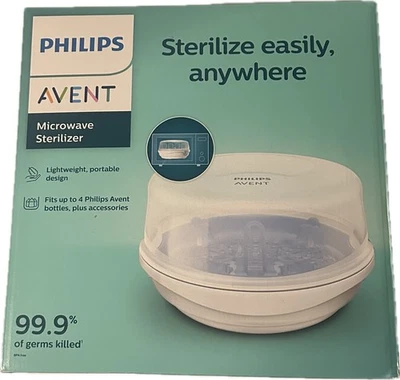 Esterilizador de vapor para microondas Philips Avent N-I-B Foto 1 de 2