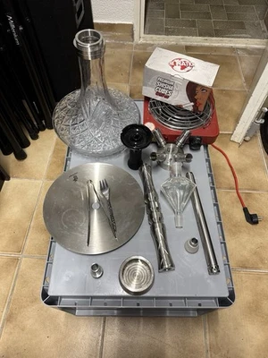 Little Dragon Shisha Set mit Kohle + Kohleanzünder - Bild 1 von 4