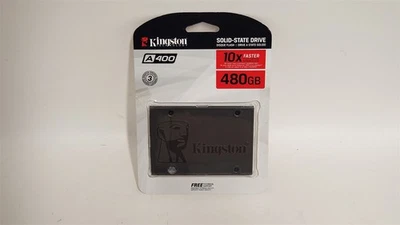 Kingston 480GB A400 SATA 3 2.5" Internal SSD SA400S37/480G - HDD Replacement - Image 1 of 3