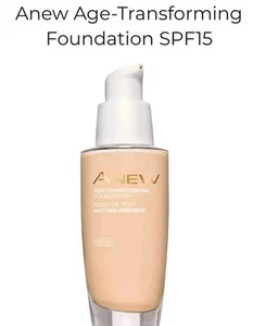 Avon Anew Age-Transforming Foundation SPF15 sun protection for mature skin SHELL - Picture 1 of 3