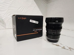 SLR Magic APO25EF APO MicroPrime 25mm T2.1 Lens for Canon EF Mount - Picture 1 of 4