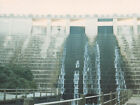 Photo 6x4 Ryburn dam overflowing in winter Pike End There were icicles on c1987