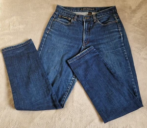 DKNY Jeans Women's Size 10 W30 L30 Blue Denim Cotton Stretch Y2K Trade Mark - Picture 1 of 13