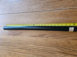 ABS Black Rod Shaft Plastic Acrylic 1.5" Diameter 24 1/8" Length McMaster - Picture 1 of 5