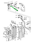 Oil pipe engine to thermostat. Porsche 911 1984-89 - 93010774315
