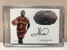2016-17 Panini Flawless Kyrie Irving #FA-KI Auto Cleveland Cavaliers /25