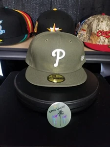 Cappello aderente New Era 59FIFTY Philadelphia Phillies taglia 8 - Foto 1 di 5