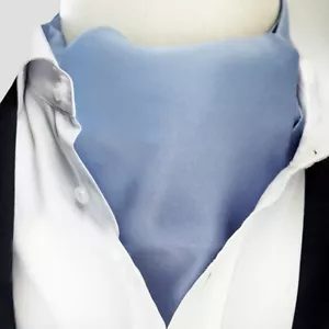 Cravatta Ascot blu cielo scuro - Foto 1 di 1