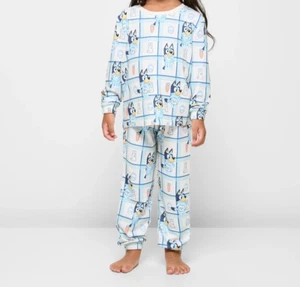 Boys girls size 3 BLUEY cosy midseason pyjamas soft  pjs Target NEW 895 - Picture 1 of 3