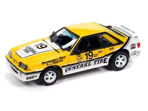 Johnny Lightning '88 Ford Mustang GT Saleen 1:64th Scale Diecast Car & Tin 14A#3 - Picture 1 of 5
