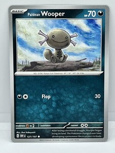 POKÉMON OBSIDIAN FLAMES 127/197 PALDEAN WOOPER