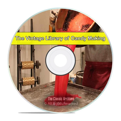 Complete Library on Candy Making, 71 Books, How to Recipes, Candies CD - Image 1 of 4