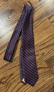 Class Club Gold Label Boys/Youth Tie Red/Blue - Picture 1 of 1