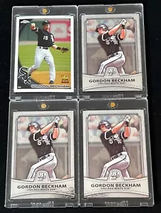 3ct. 2010 BOWMAN PLATINUM - GORDON BECKHAM (RC's) + 2010 TOPPS CHROME (RC Cup) - Picture 1 of 4