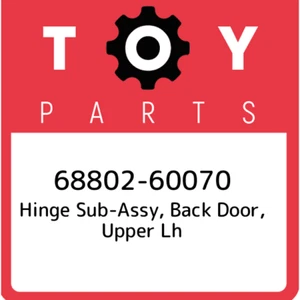 6880260070 TOYOTA hinge subassy back, NEW Genuine OEM Part - Picture 1 of 1