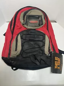 Timberland Camping/Hiking Backpack / Red, Black, Tan Colors - Picture 1 of 9