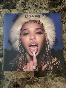 FKA Twigs Caprisongs LP Glow In The Dark vinile firmato autografato JSA COA - Foto 1 di 3